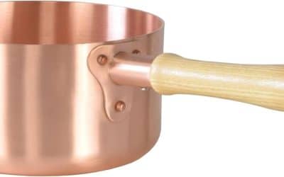 Test : casserole à sucre Mauviel en cuivre 1, 8 pintes made in France