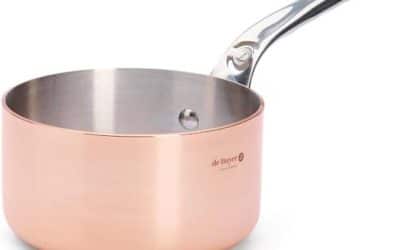 Test de la casserole De Buyer 6406.14 cu-inox 14 cm