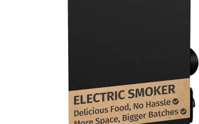 Test du fumoir East Oak PES23002 : efficacité et design noir