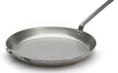 Test : poêle à frire De Buyer Coupe Lyonnaise 50 cm