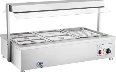 Test : bain-marie Royal Catering RCBM-6WA, performance en cuisine