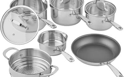 Test : batterie de cuisine Tala en inox, 6 pièces