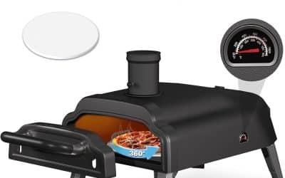 Test du four à pizza FrigiLife multi-combustibles 30, 5 cm extérieur
