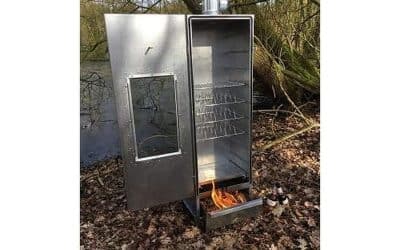 Test du fumoir isotherme SMOKI avec fenêtre en acier inoxydable