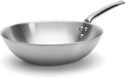 Test du wok Alchimy 32 cm de Buyer : inox performant et made in France