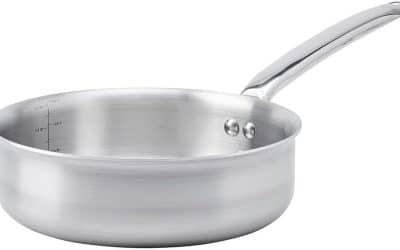 Test sauteuse inox 3 couches Alchimy De Buyer