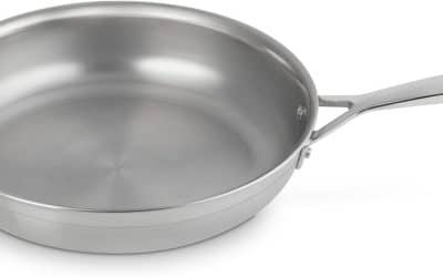 Test de la poêle inox 28 cm Le Creuset