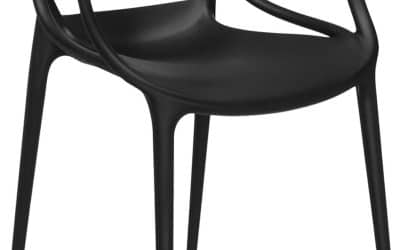 Test des chaises noires Kartell Masters : lot de 4