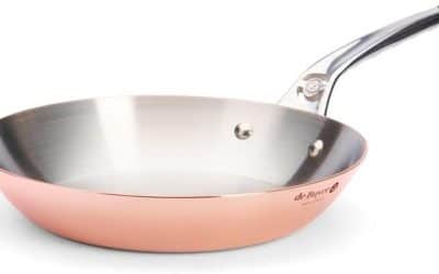 Test : poêle en cuivre De Buyer INOCUIVRE – diamètre 24 cm