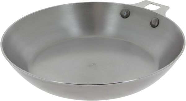 DE BUYER -5630.28 -poele mineral b element amovible ø 28cm & 5634.24 -poele paysanne mineral b elt amovible 24