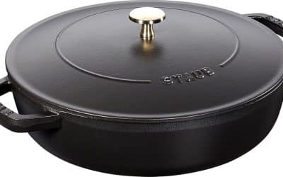 Test de la sauteuse Chistera en fonte STAUB (28 cm)