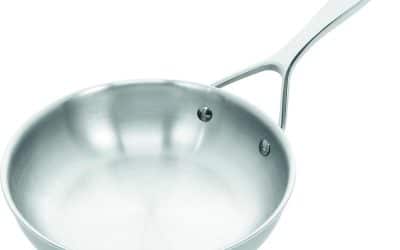 Test Demeyere poêle Essential 5 inox, garantie 30 ans