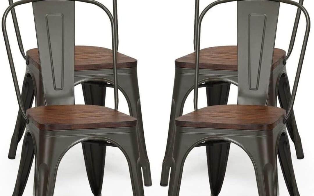 Test des chaises LUARANE empilables, style vintage industriel