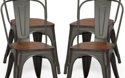 Test des chaises LUARANE empilables, style vintage industriel