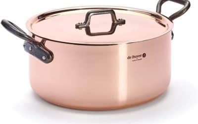 Test du faitout De Buyer cuivre-inox 6466.28