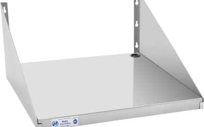 Test : étagère murale flottante Hally en acier inoxydable pour appareils lourds