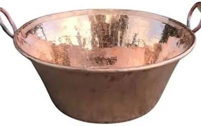 Test casserole en cuivre CELLY PARTY pour carnitas