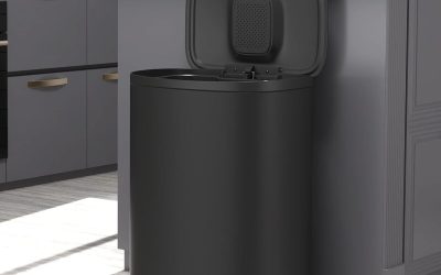 Test de la poubelle robuste à pédale 50 l, noir