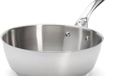 Test de la sauteuse bombée De Buyer Milady 24 cm en inox performant