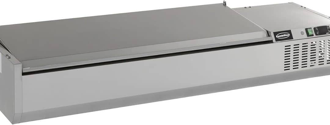 Test : saladette réfrigérée Combisteel inox bacs GN 1/3