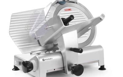 Test de la trancheuse électrique HENDI Profi Line 300 : performance multi-usages pour vos viandes