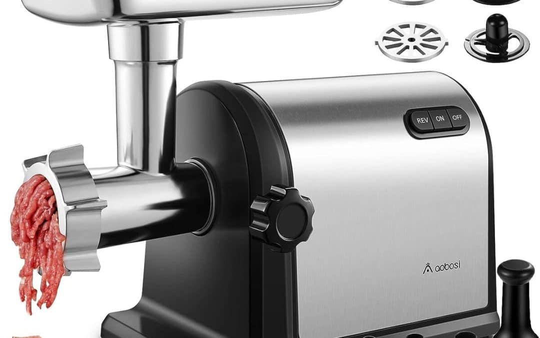 Test du hachoir à viande Aobosi 3000W : puissance et polyvalence