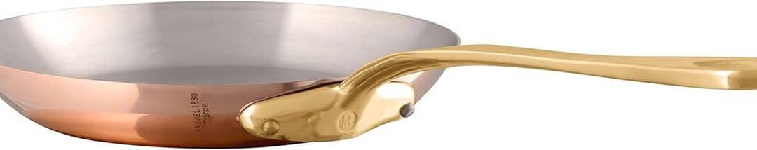 Test : poêle Mauviel M'Heritage 200 B cuivre et inox 26 cm