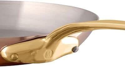 Test : poêle Mauviel M&rsquo;Heritage 200 B cuivre et inox 26 cm