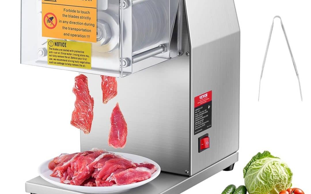 Test VEVOR : trancheuse à viande 850 W performante