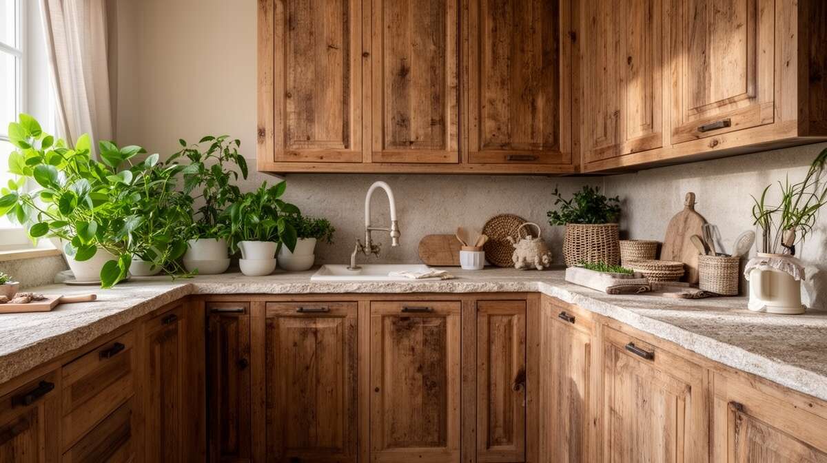 Mat&eacute;riaux naturels pour un effet chaleureux