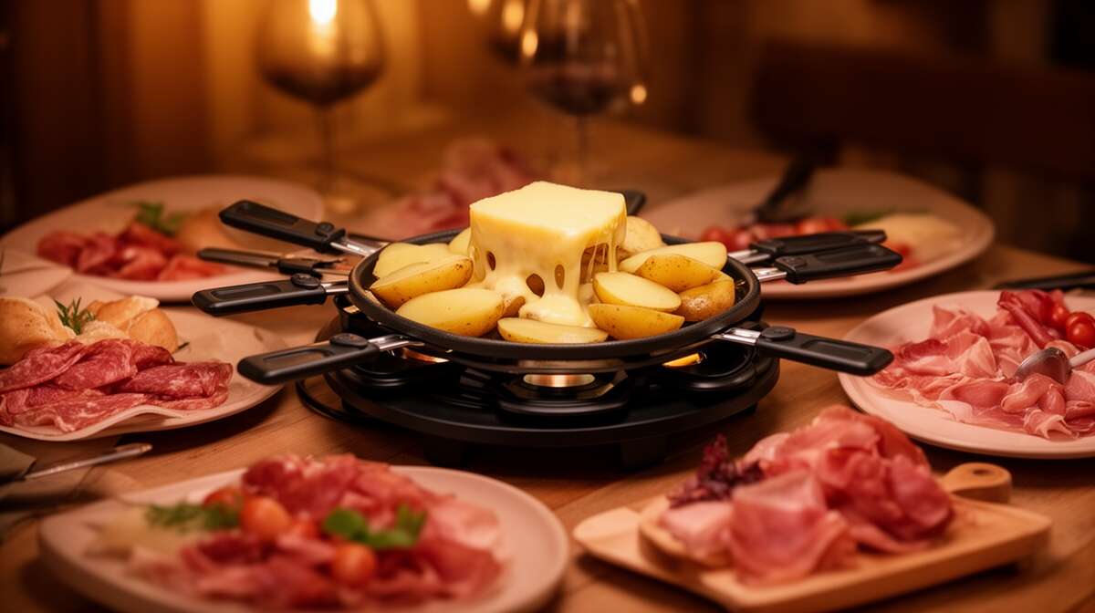 L'appareil &agrave; raclette basalte de tellier : un choix compact pour des soir&eacute;es intimes