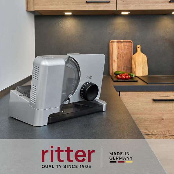 ritter Trancheuse universelle E 16 Duo Plus, trancheuse électrique à moteur ECO, fabriquée en Allemagne