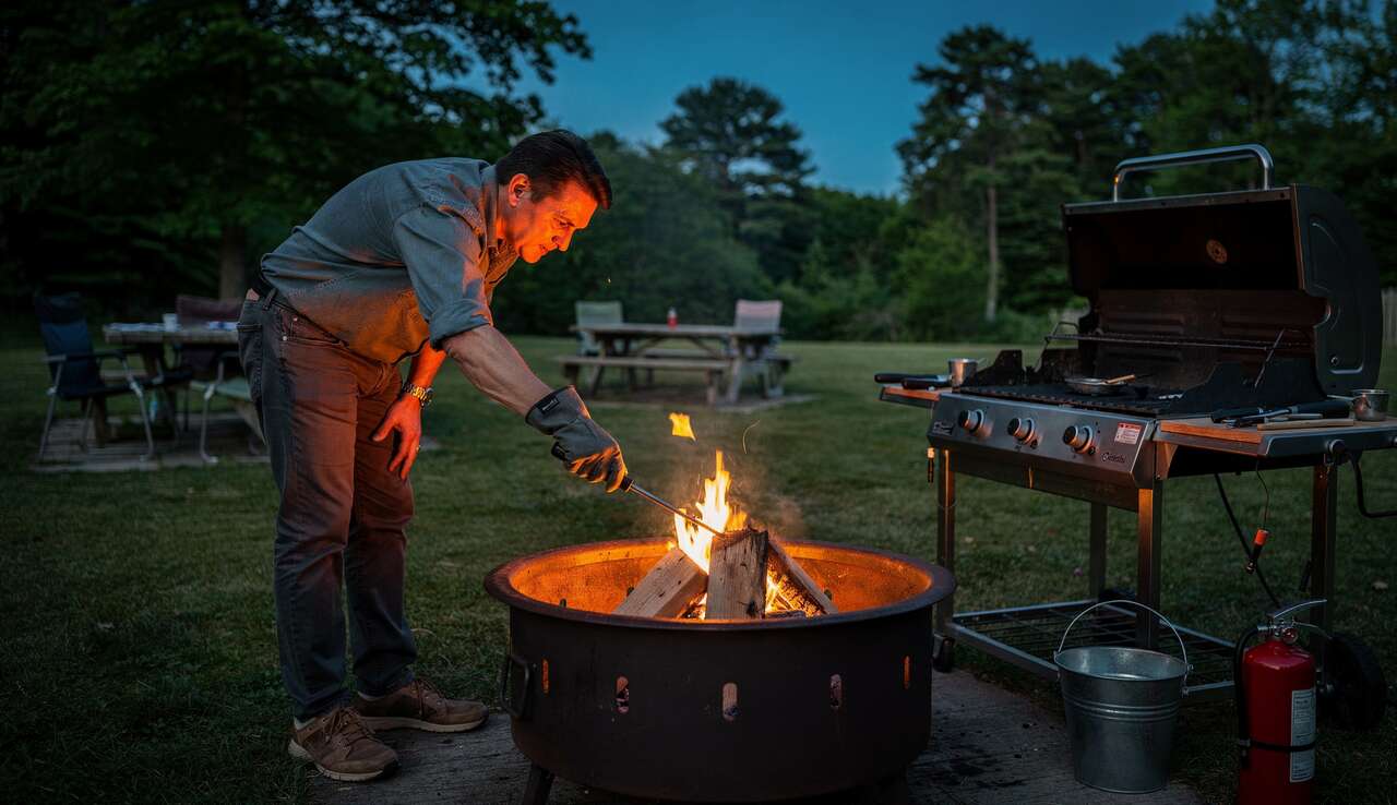 Comment allumer un brasero en toute s&eacute;curit&eacute;