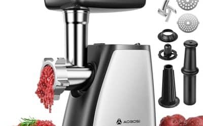 Test : hachoir à viande électrique AAOBOSI 2800W, polyvalence 3-en-1